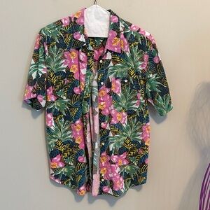 Vintage American Weekend Floral Button Down Shirt